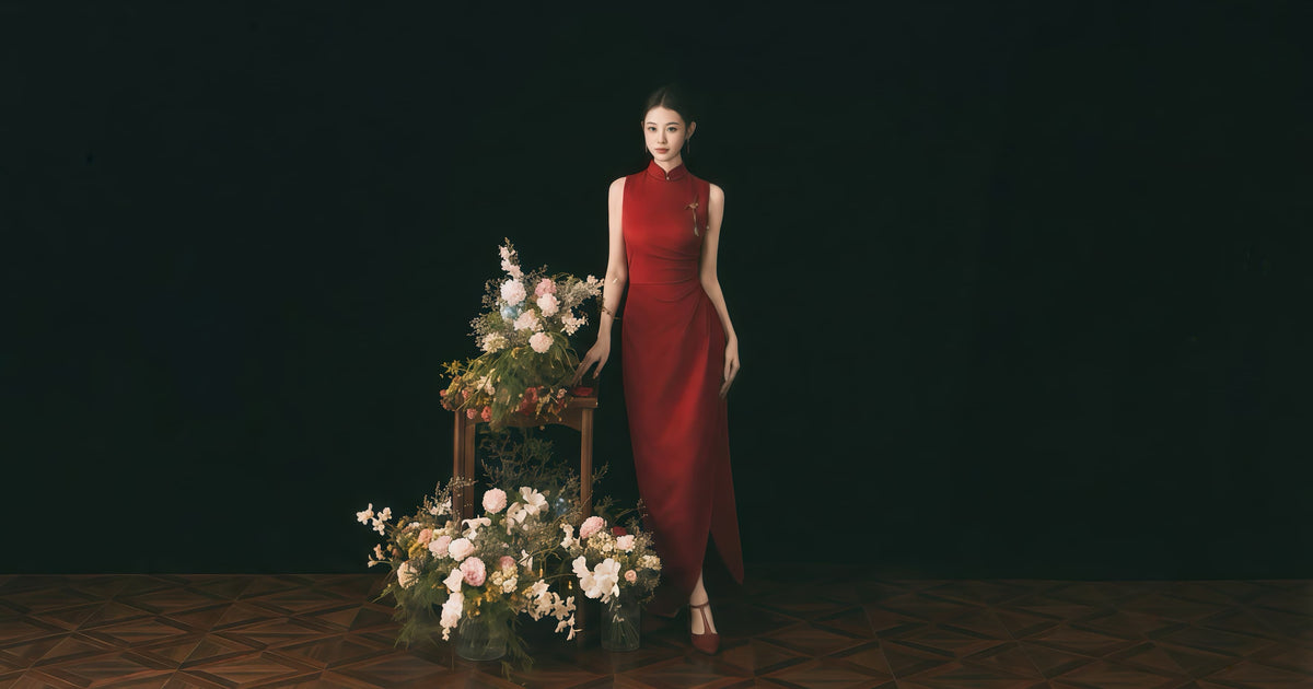 Mermaid Cheongsam - Vermillion Muse