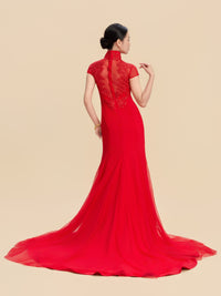 Aretha Bespoke Qipao - Chinese Wedding Dress Cheongsam