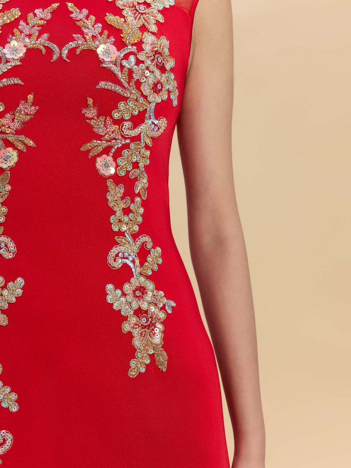 Bertha Bespoke Qipao - High-End Satin Fishtail Cheongsam
