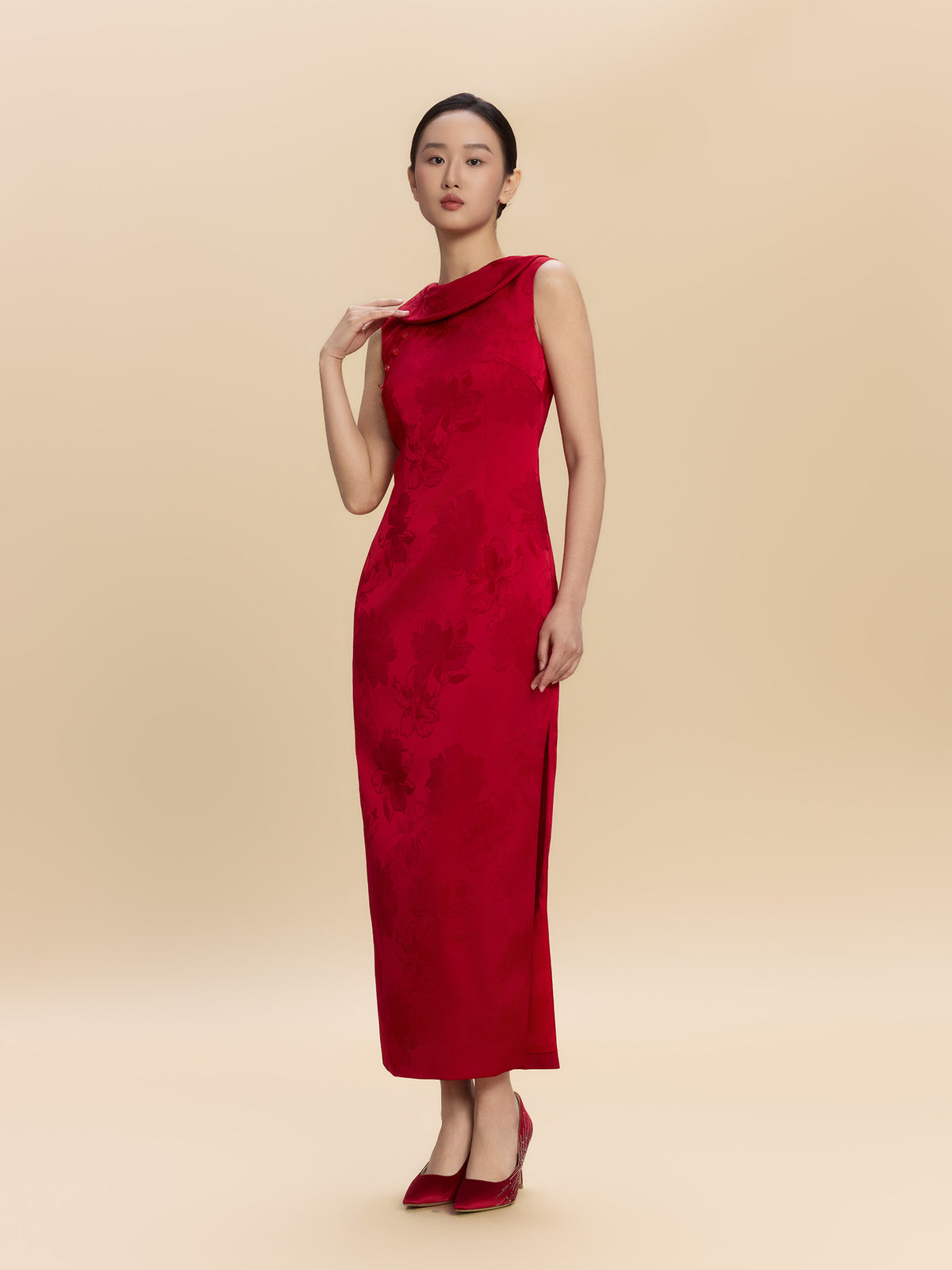 Junko Bespoke Qipao - New Chinese Style Wedding Cheongsam