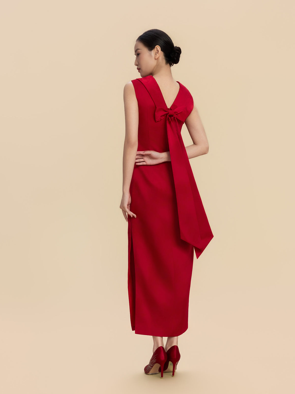 Junko Bespoke Qipao - New Chinese Style Wedding Cheongsam