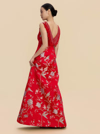 Tamara Bespoke Qipao - New Chinese Style Backless Wedding Cheongsam