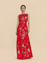 Tamara Bespoke Qipao - New Chinese Style Backless Wedding Cheongsam